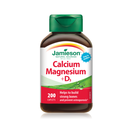 Jamieson Kalcijev Citrat z Vitaminom D3, 120 tablet